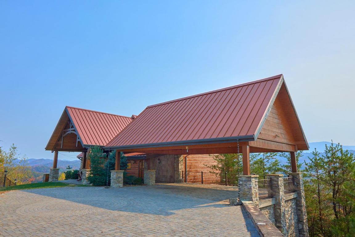 Journey's End, 5 Bedrooms, Sleeps 12, Private Outdoor Pool, Theater, Sauna Sevierville Buitenkant foto