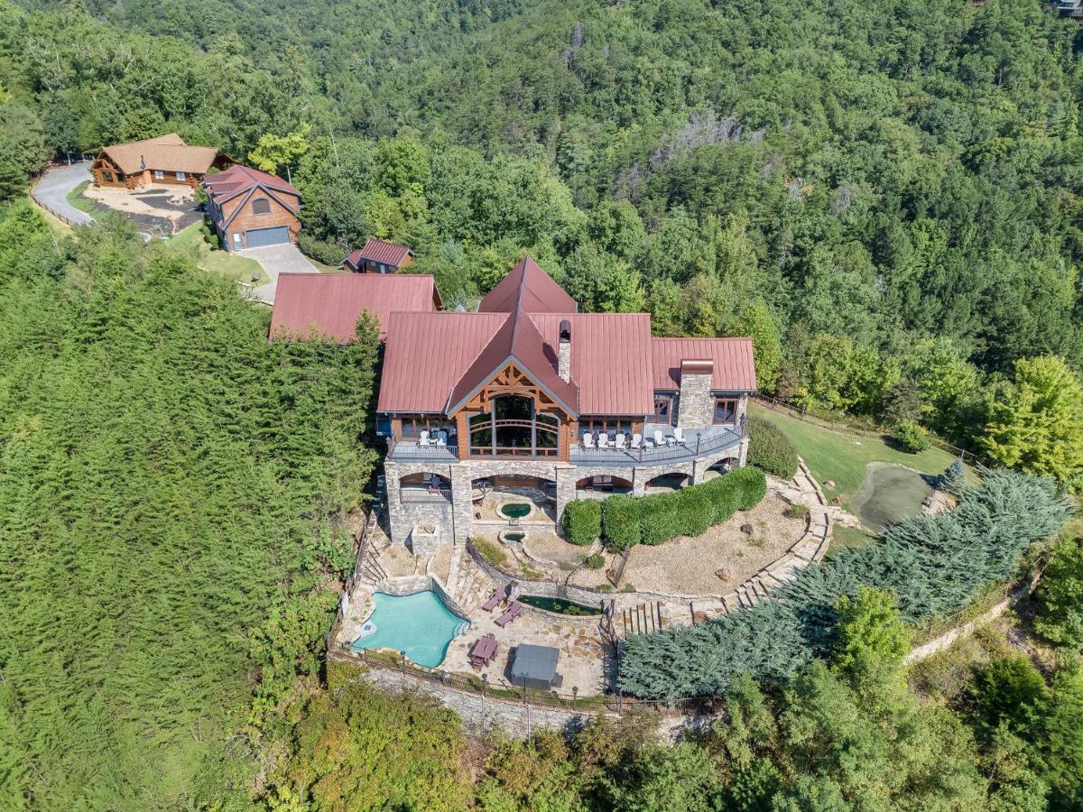 Journey's End, 5 Bedrooms, Sleeps 12, Private Outdoor Pool, Theater, Sauna Sevierville Buitenkant foto